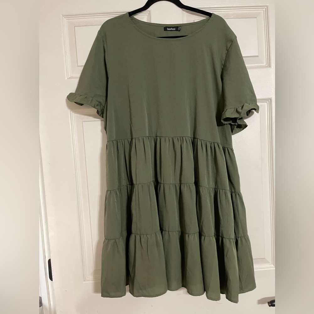 Boohoo Tiered dress